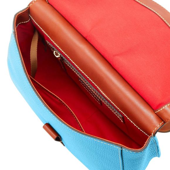 Dooney & Bourke Pebble Grain North South Reese Bag - Sky Blue - Picture 3 of 4